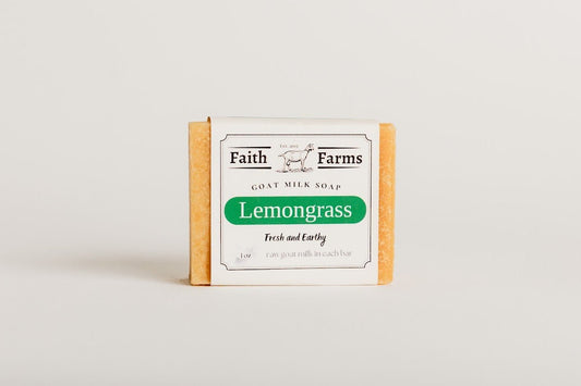 Lemongrass Goat Milk Soap - Faith Farms Goat Milk Soap