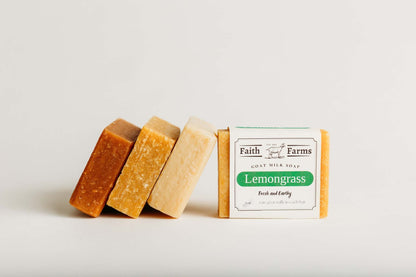 Lemongrass Goat Milk Soap - Faith Farms Goat Milk Soap