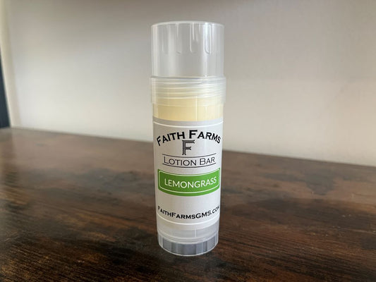 Lemongrass Lotion Bar - Faith Farms Goat Milk Soap