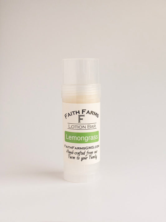 Lemongrass Lotion Bar - Faith Farms Goat Milk Soap