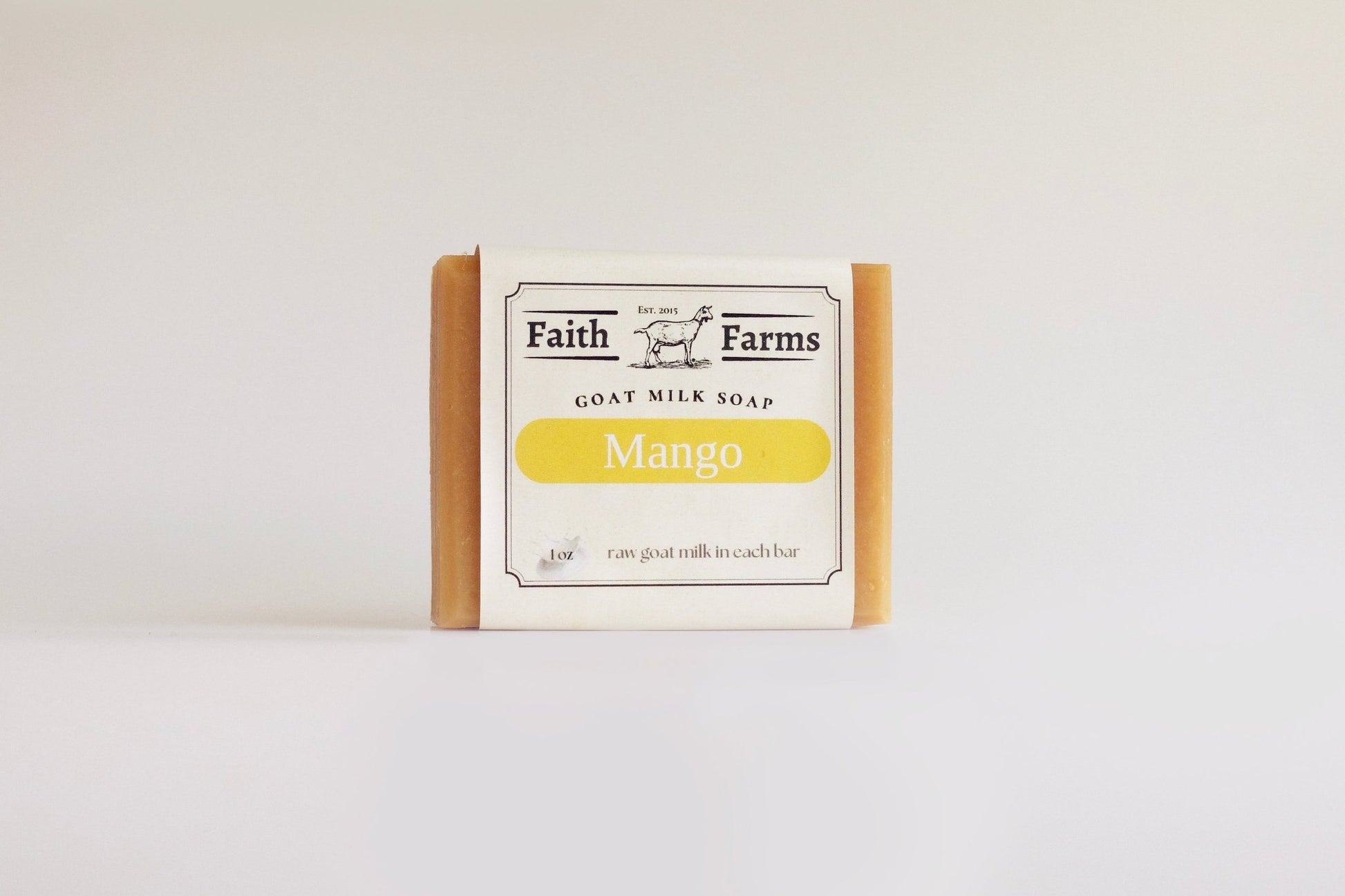 Mango Goat Milk Soap - Faith Farms Goat Milk Soap