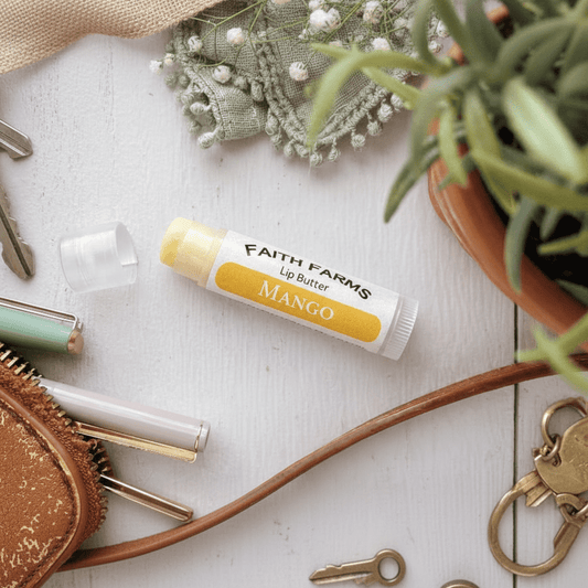 Mango Lip Butter - Faith Farms Goat Milk Soap