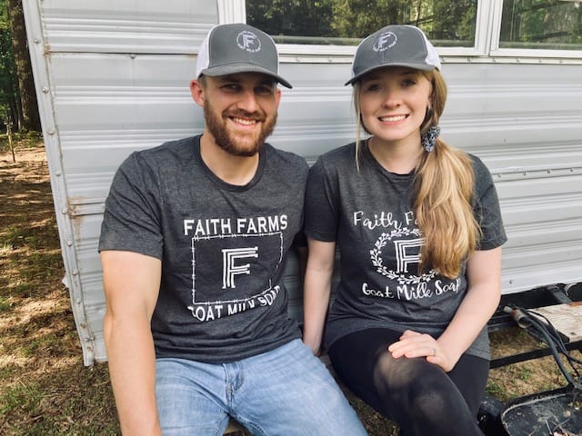 Men's Faith Farms Barbed Wire - Short Sleeve Shirt - Faith Farms Goat Milk Soap