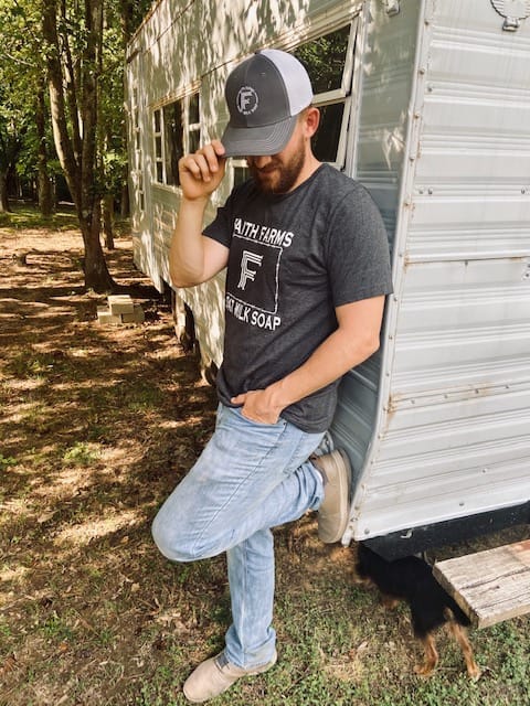 Men's Faith Farms Barbed Wire - Short Sleeve Shirt - Faith Farms Goat Milk Soap