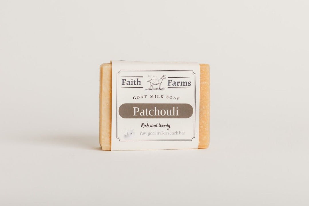 Patchouli Goat Milk Soap - Faith Farms Goat Milk Soap