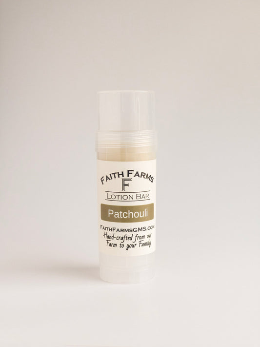 Patchouli Lotion Bar - Faith Farms Goat Milk Soap