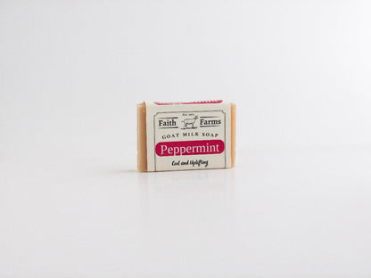 Peppermint Goat Milk Soap - Faith Farms Goat Milk Soap