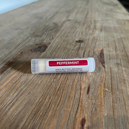 Peppermint Lip Butter - Faith Farms Goat Milk Soap