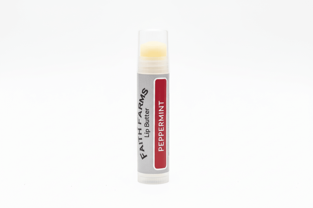 Peppermint Lip Butter - Faith Farms Goat Milk Soap