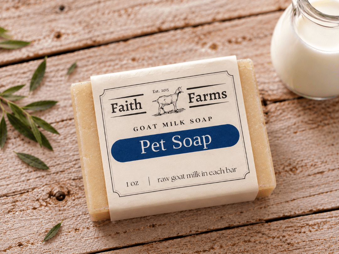 Pet Soap Goat Milk Soap - Faith Farms Goat Milk Soap