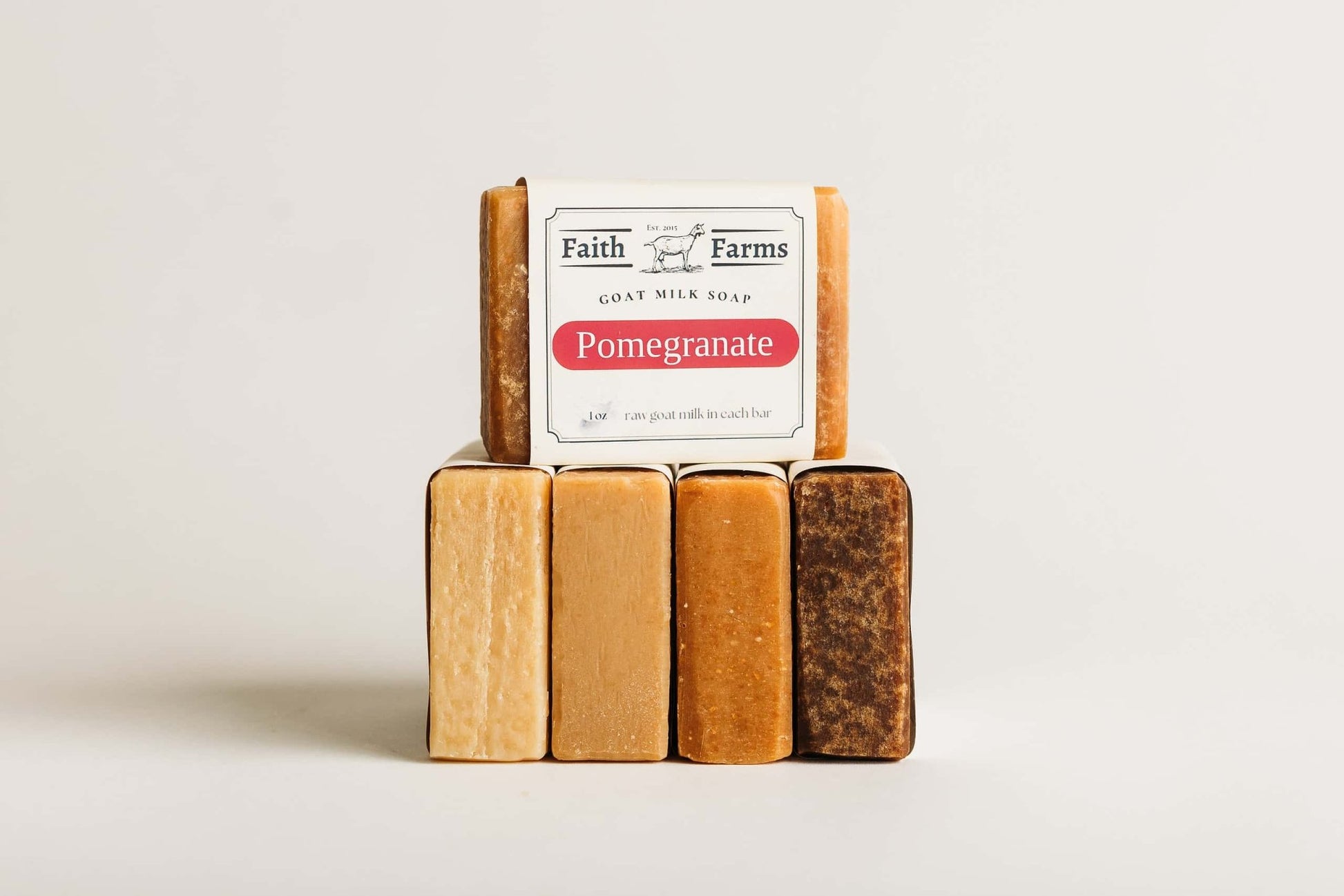 Pomegranate Goat Milk Soap - Faith Farms Goat Milk Soap