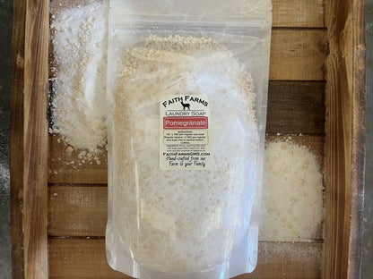 Pomegranate Laundry Soap - Faith Farms Goat Milk Soap