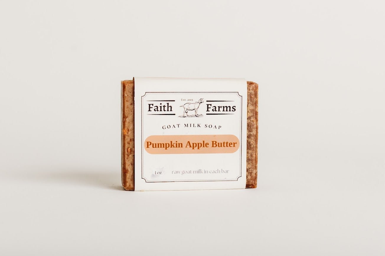 Pumpkin Apple Butter Goat Milk Soap - Faith Farms Goat Milk Soap