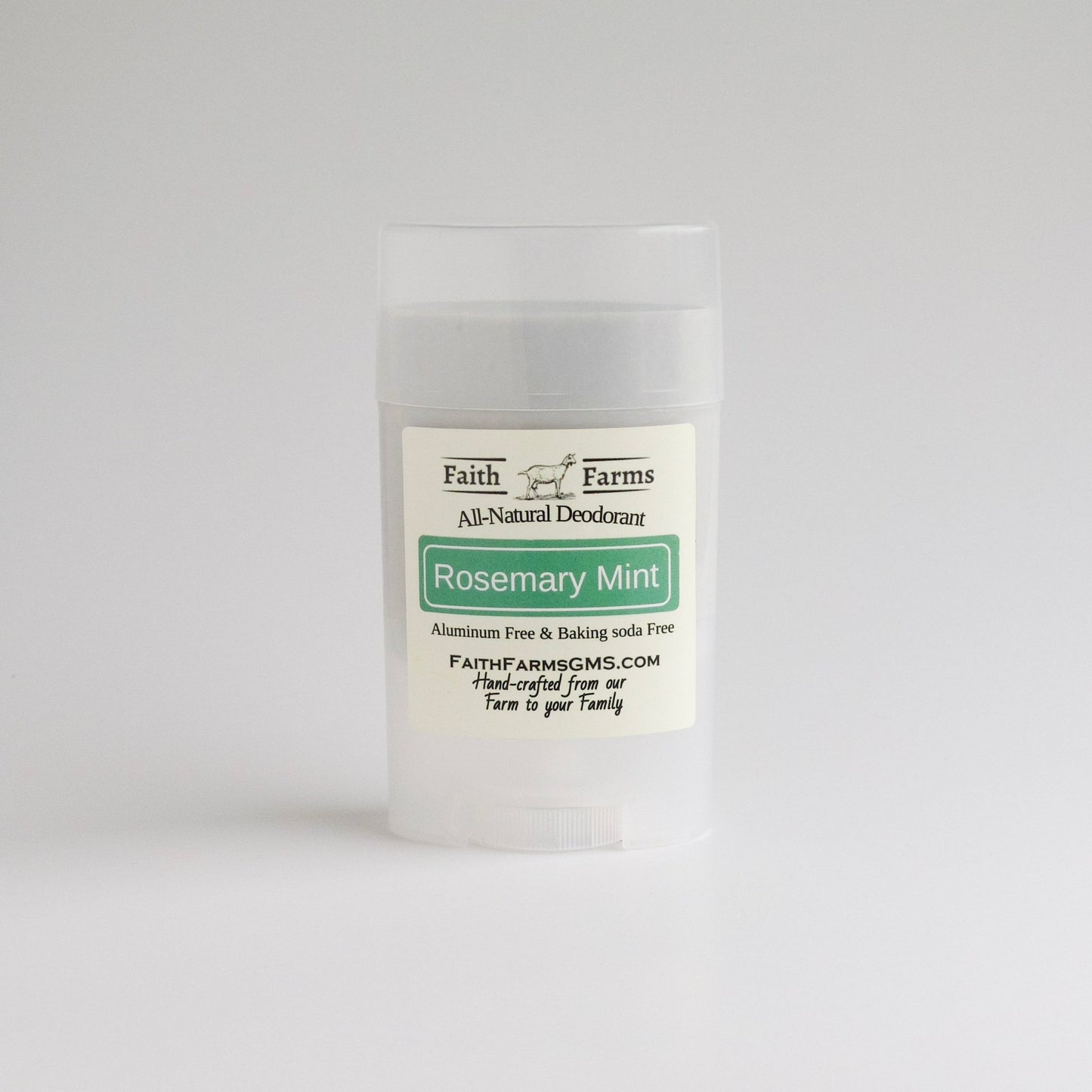 Rosemary Mint Deodorant - Faith Farms Goat Milk Soap