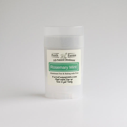 Rosemary Mint Deodorant - Faith Farms Goat Milk Soap
