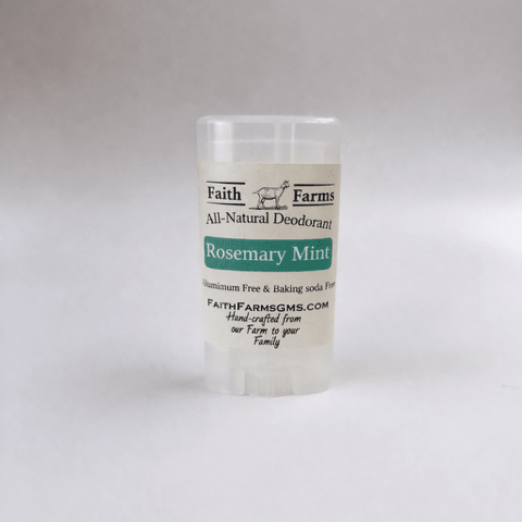 Rosemary Mint Deodorant - Faith Farms Goat Milk Soap