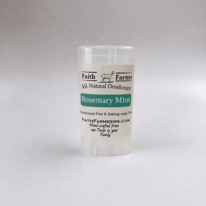 Rosemary Mint Deodorant - Faith Farms Goat Milk Soap