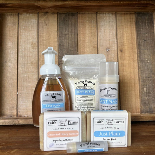 Sensitive Skin Bundle - Faith Farms Goat Milk Soap