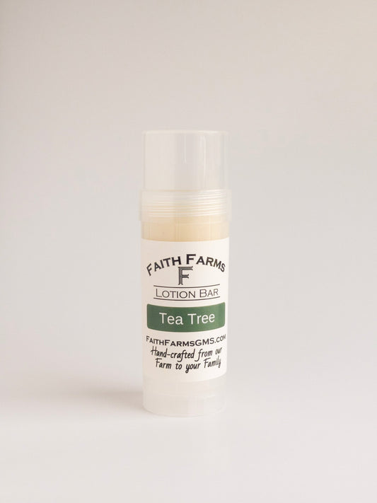 Tea Tree Lotion Bar - Faith Farms Goat Milk Soap