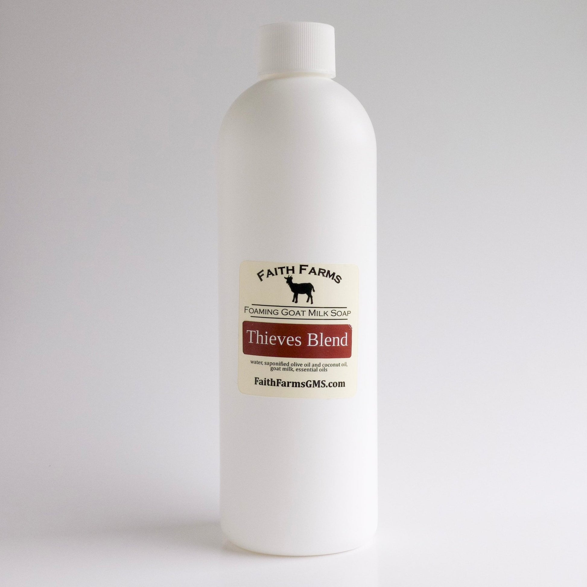 Thieves Blend Foaming Goat Milk Hand Soap - Faith Farms Goat Milk Soap