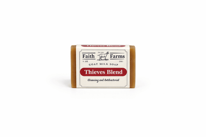 Thieves Blend Goat Milk Soap - Faith Farms Goat Milk Soap