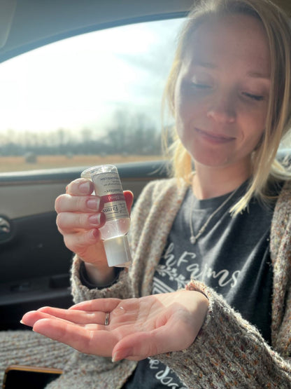 Thieves Blend Hand Sanitizer – Small Squeeze - Faith Farms Goat Milk Soap