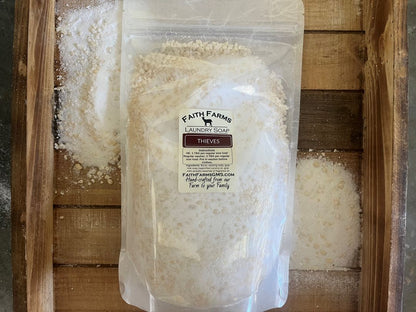 Thieves Blend Laundry Soap - Faith Farms Goat Milk Soap