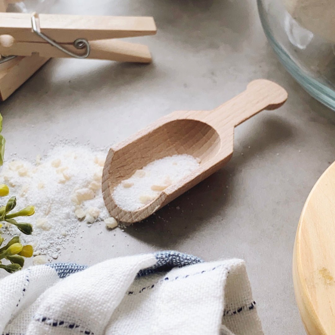 Wooden Laundry Scoop - Faith Farms Goat Milk Soap